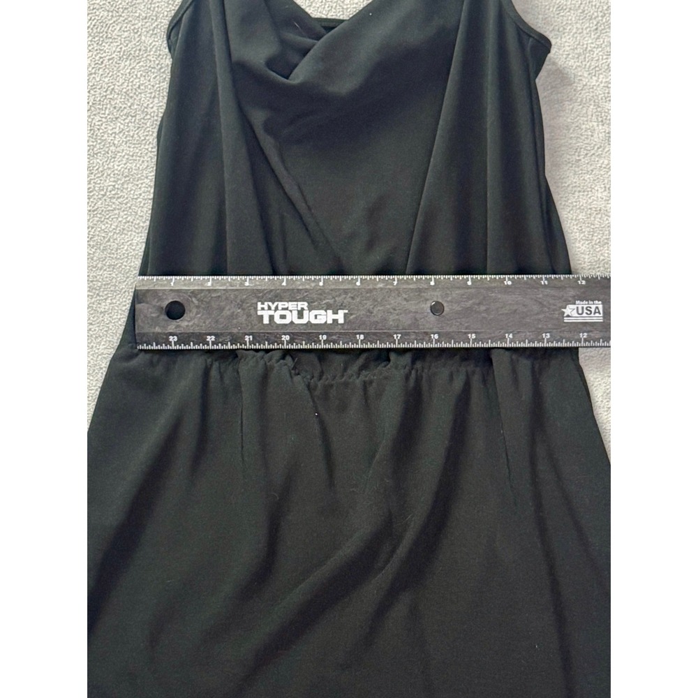 Old Navy Collection Black Cowl Neck Mini Dress Spaghetti Strap Small RN54023 - Picture 3 of 7